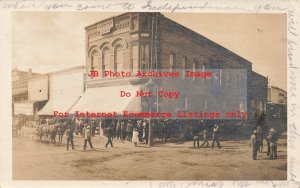 OR, Independence, Oregon, RPPC, Street Scene, Business Area, 1906 PM, Photo