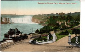 Entrance Victoria Park, Niagara Falls, Ontario