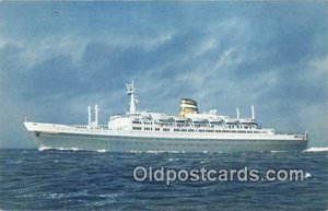 SS StatendamHolland America Line Postcard