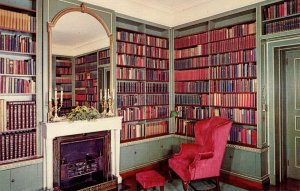 NY - Rochester. George Eastman House, Corner of Book Room