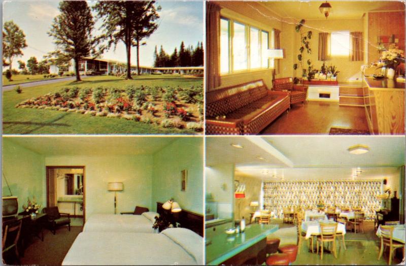 Wandlyn Motels New Brunswick NB Multiview Vintage Postcard D41 *As Is