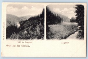 Germany Postcard Greetings from the Upper Harz c1905 Unposted Multiview