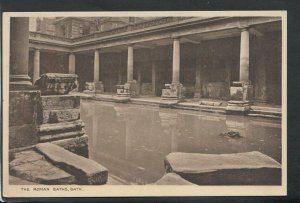 Somerset Postcard - Bath - The Roman Baths    RS12754