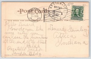 Pocatello Idaho~Center Street~Gate City Furniture~Hardware~Fargo Co~1907 PC