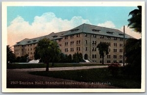 Vtg California CA Encina Hall Stanford University 1910s View Old Postcard