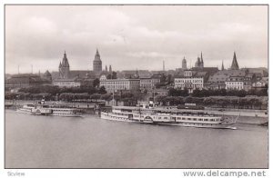 RP, Blick Auf Die Dampferaniegestelle, Mainz am Rheim (Rhineland-Palatinate),...