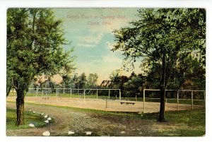 OH - Elyria. Tennis Court at Country Club