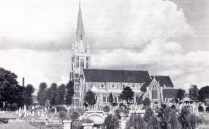 Slough Vintage St Marys Church Real Photo Mint Postcard