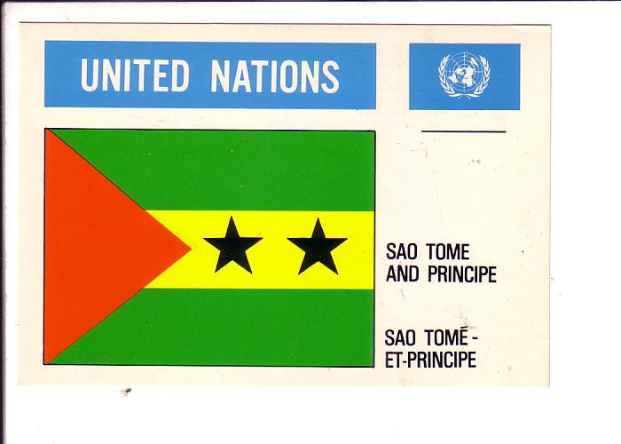 Sao Tome and Principe United Nations Flag