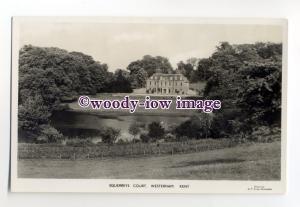 tq2105 - Kent - Squerreys Court, 17th Century Manor House, Westerham - Postcard