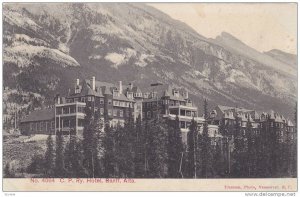 C. P. Ry. Hotel, Banff, Alberta, Canada, PU-1907 (2)
