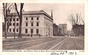 State Street West to Mass. Mutual Life Insurance Co. - Springfield, Massachus...