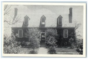 c1940 Front View Warren House Powhatan John Rolfe Field Surry Virginia Postcard