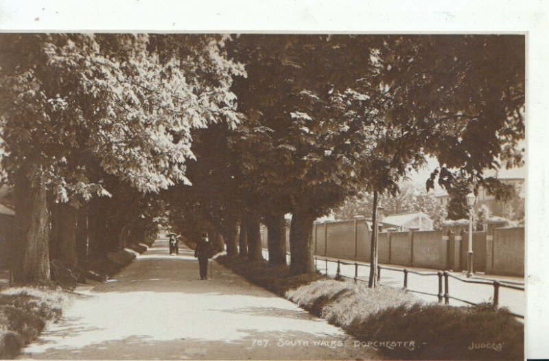 Dorset Postcard - South Walks - Dorchester - Dorset - Ref 7970A