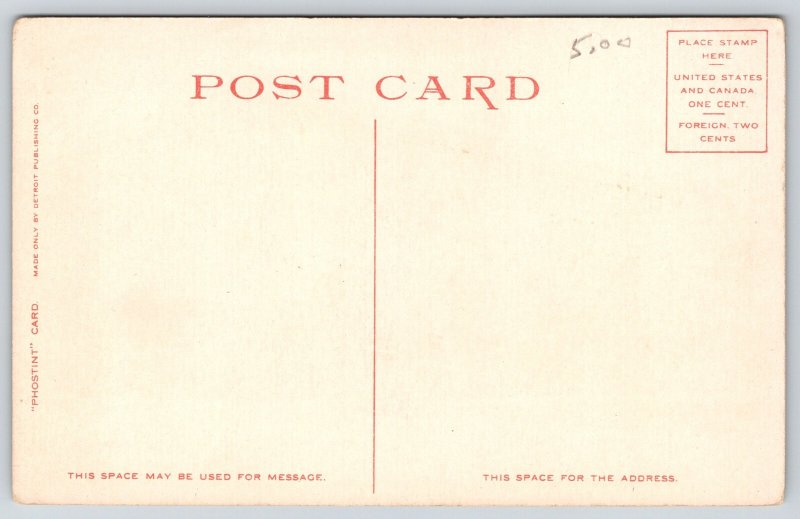 Washington DC~US Printing Office Bldg~Flag~Romanesque~Detroit Pub Co c1910 PC