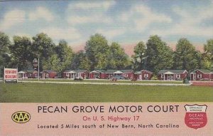 North Carolina New Bern Pecan Grove Motor Court