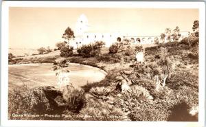 RPPC SAN DIEGO, CA California    SERRA MUSEUM Presidio Park   1942      Postcard