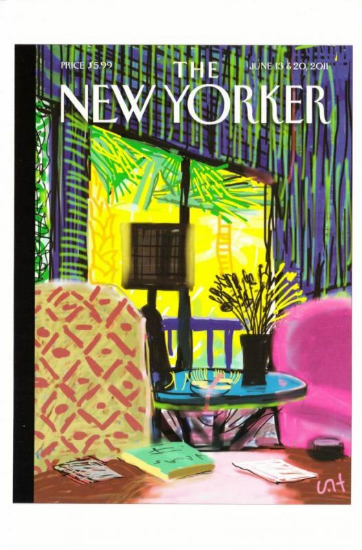 California Interiors By David Hockney On 2011 New Yorker