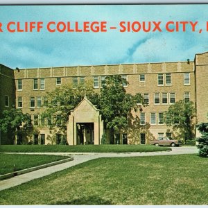 c1960s Sioux City IA Heelan Hall Briar Cliff College Administration Bldg PC A235