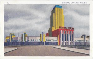 General Motors Building Chicago World's Fair 1933 Illinois