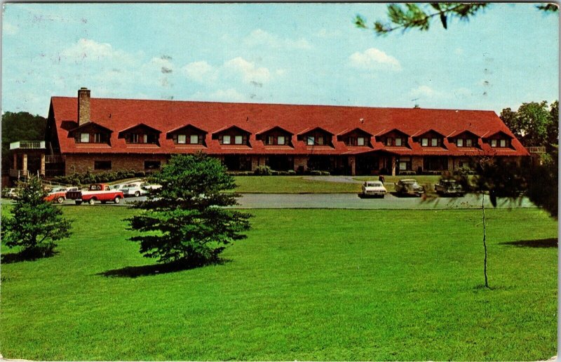 Cacapon State Park Lodge Berkeley Springs W. Va. VTG Postcard Resort Chrome 