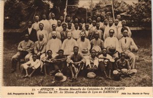 PC MISSIONAIRES PORTO-NOVO REUNION MENSUELLE DAHOMEY BENIN (a27800) 