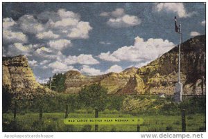 Bad Lands Buttes Near Medora North Dakota