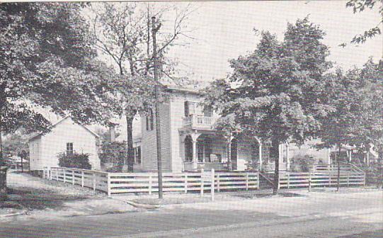 Indiana Greenfield Home and Birthplace Of James Whitcomb Riley