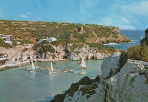 Spain Postcard - Menorca - Canutells - The Beach RR9355