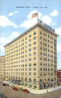 Jefferson Hotel - Peoria, Illinois IL  