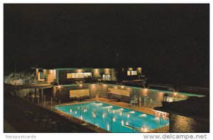 Swimming Pool at night , RADIUM HOT SPRINGS , B.C., Canada , 50-60s