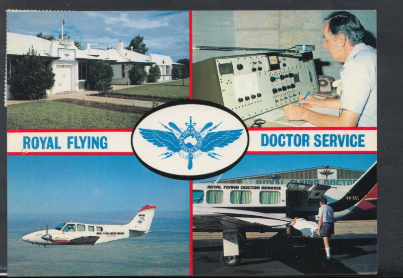 Aviation Postcard - The Royal Flying Doctor Service, Alice Springs   RR3219