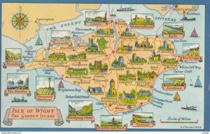 Isle of Wight 1950-60s; Map #2