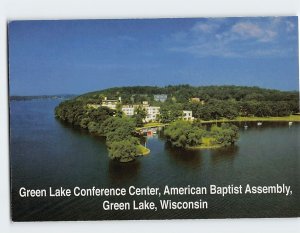 Postcard Green Lake Conference Center, American Baptist Assembly, Green Lake, WI