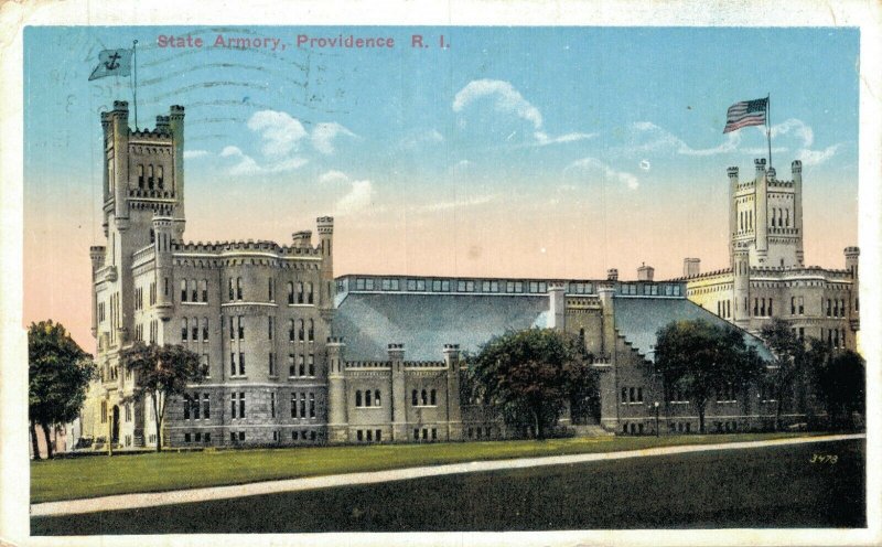 USA State Armory Providence Rhode Island 05.83