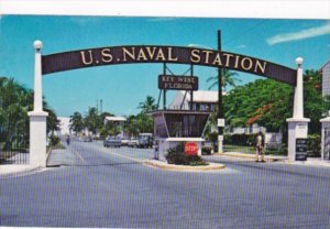 Florida Key West United States Naval Station Entrance