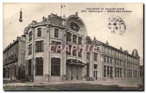 Besancon - Hotel Post - Old Postcard