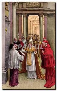 Postcard Old Pontifice Pio XI 1924 rome Roma