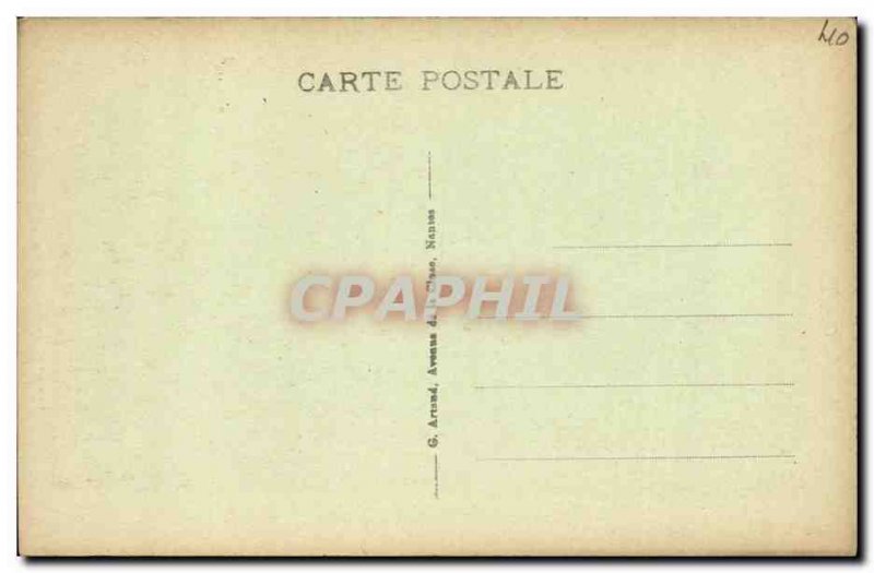 Old Postcard Dax L Adour Moonlight