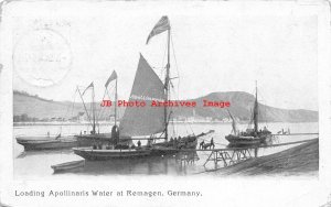 Germany, Remagen, Loading Apollinaris Water