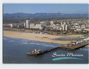 Postcard Santa Monica, California