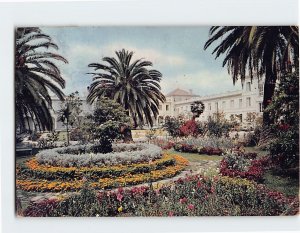 Postcard Gardens of Hotel Taoro, Tenerife, Puerto de la Cruz, Spain