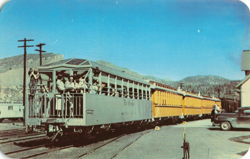 Postcard Sliver Vista D&RG Railroad Colorado