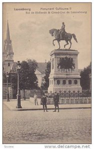 Monument Guillaume II, Roi De Hollande & Crand-Duc De Luxembourg, Luxembourg,...