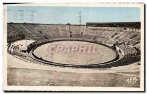 Old Postcard Beziers Interior Des Arenes