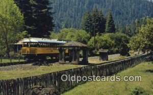 The Skunk, CA Western Railroad Fort Bragg, CA, USA Unused 