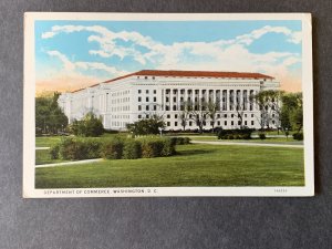 Department Of Commerce Washington DC Litho Postcard H2192081940