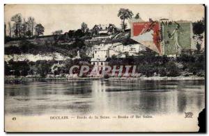 Duclair - Banks of the Seine - Old Postcard