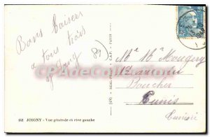 Old Postcard Joigny General view and left bank