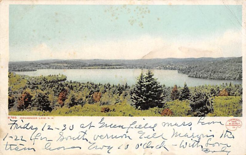 Lake scene R.P.O., Rail Post Offices PU 1903 